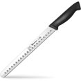 thumbnail image 1 of Humbee Carving Knife 11-Inch with Razor Sharp Granton Edge for Turkey, Ham, Meat Slicing and Cutting – NSF Certified, German Stainless Steel Blade, Black, 1 of 7