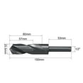 thumbnail image 2 of Reduced Shank Drill Bits 25.5mm High Speed Steel HSS 6542 Black Oxide with 1/2 Inch Straight Shank, 2 of 4