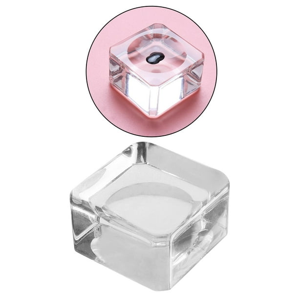 Soporte de pegamento para pestañas postizas de , almohadillas para palés, extensión de pestañas, apto para principiantes herramienta de asi C Yinane soporte de pegamento para pestañas