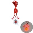 thumbnail image 2 of Christmas Pendant Rope Led Light Santa Claus Glow Necklace, 2 of 4