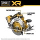 thumbnail image 3 of Sierra circular DEWALT DCS590WW1 20V MAX XR POWERPACK con batería, 3 of 7