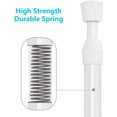 thumbnail image 3 of FFIY 2 Pack Tension Rods 28-43 inches, Adjustable Spring Tension Rod for Kitchen, Bathroom, Window,Wardrobe, Utensils Closet and Cabinet - Black, 3 of 7