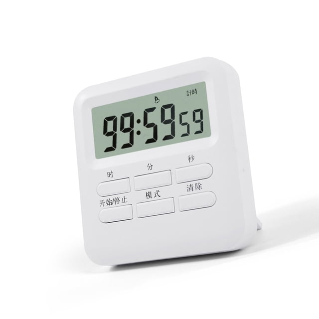 Matsuzay Accesorio de temporizador de cocina, estudio de cocina, Fitness, pantalla LCD eléctrica, reloj despertador, equipo de sincronización, Cocina y Comedor