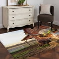 thumbnail image 3 of Hallway Runner Rugs 2.7x5 Ft, Farm Yaks Non Slip Area Rugs for Kitchen Bedroom Entryway, Farmhouse Barn Funny Animals Butterfly Washable Carpet Runner Rug Floor Mats for Bedroom Home Decor, 3 of 8