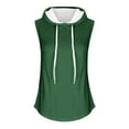 thumbnail image 2 of ameIAEA Womens Sleeveless Hooded Sweatshirts Summer Casual Drawstring Shirts Soft Workout Pullover Tops, 2 of 4