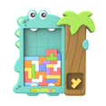 thumbnail image 1 of Juego de rompecabezas 3D de dinosaurios para niños, juguetes de matemáticas, bloques de construcción, regalo preescolar, desarrollo intelectual, juguetes educativos, 1 Juego Fivean unisex, 1 of 2