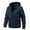 Dark Blue, variant on CHEEREAM Men Jacket Lightweight Waterproof Rain Jacket with Hood Outdoor Raincoat Softshell Jacket for Hiking Travel with Pockets Black XL