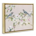 thumbnail image 3 of Stupell Industries Spring Apple Blossoms & Birds Floral Painting Gold Floater Framed Canvas Art Print Wall Art, 31 x 25, 3 of 9