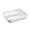 B, variant on XINGAG Dinner Plates, Serving Platters, Square Metal Dinner Plates, Dessert Tray for BBQ, Dining, Party, Buffet, Appetizer Serving