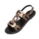 thumbnail image 1 of Correas de Tacón para Tacones Altos Estilo Rojo Corte Sandalias Planas, Tacones Altos Negros para las Mujeres Inspirado Correa de Tobillo Ajustable, 1 of 9