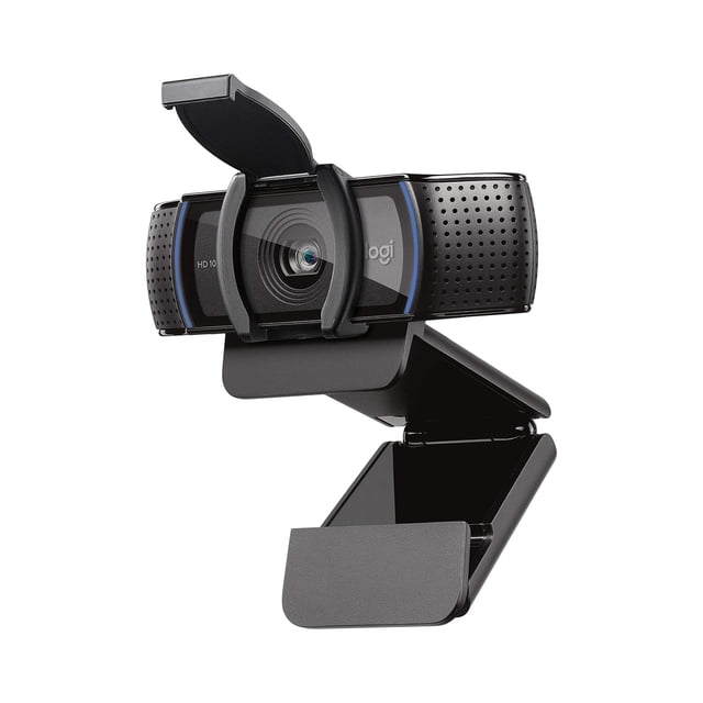 Cámara web Logitech C920e HD 1080p con micrófono para videollamadas