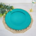 thumbnail image 4 of Efavormart 6 Pack | 13" Beaded Turquoise Acrylic Plastic Round Charger Plate, Event Tabletop Decor, 4 of 8