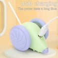 thumbnail image 3 of CBFFDC Indoor Toy Vehicle Interactive Toy with LED Auto Obstacle Avoidance USB Rechargeable Kitten Teaser Boredom Relief, 3 of 7