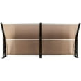 thumbnail image 5 of 200 x 96 Household Application Door & Window Awnings Brown Board & Black Holder, 5 of 16