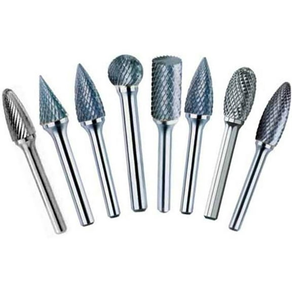 8 Piece Carbide Burr Kit, DUL3SET