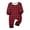 Baby, variant on Family Matching Christmas Pajamas, Snowflake and Gnome Print Long Sleeve Tops with Plaid Pants, Holiday Sleepwear for Family