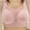 Pink, variant on VONCOS Bras for Women Push-Up Bandeau Wirelfree Bras Full Figure Sport Tops Underwear Khaki Size L