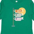 thumbnail image 4 of Inktastic Japanese Carp Fish Flags Boys or Girls Long Sleeve Toddler T-Shirt, 4 of 5