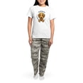thumbnail image 4 of CafePress - Cockapoo Tan IAAM Pajamas - Women's Short Sleeve Print T-Shirt and Pants Light Cotton Pajama Set, 4 of 7