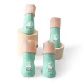 thumbnail image 2 of Botas de lluvia para perros, zapatos impermeables con bonito patrón de animales, suaves, antideslizantes, resistentes al desgaste, con correa ajustable, 4 Uds., 2 of 8