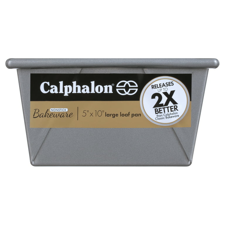  Calphalon Nonstick Bakeware, Loaf Pan, 5-inch by 10-inch: Home  & Kitchen