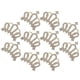 thumbnail image 2 of Crown Hair Accessories for Decoration Golden Alloy Crystal 10Pcs Set, 2 of 5