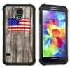 Maximum Protection Cell Phone Case / Cell Phone Cover with Cushioned Corners for Samsung Galaxy S5 - Kansas Map
