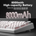 thumbnail image 4 of Restored AULA F99 Pro Wireless Mechanical Keyboard-Silent Version,BT5.0/2.4GHz/USB-C Hot Swappable Custom Keyboard,Gasket Structure,Pre-lubed Linear Switches RGB Backlit Computer Gaming Keyboards (Refurbished), 4 of 9