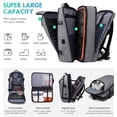thumbnail image 2 of Mochila TANGCORLE Carry on de 50 litros con puerto de carga USB para hombre, 2 of 7