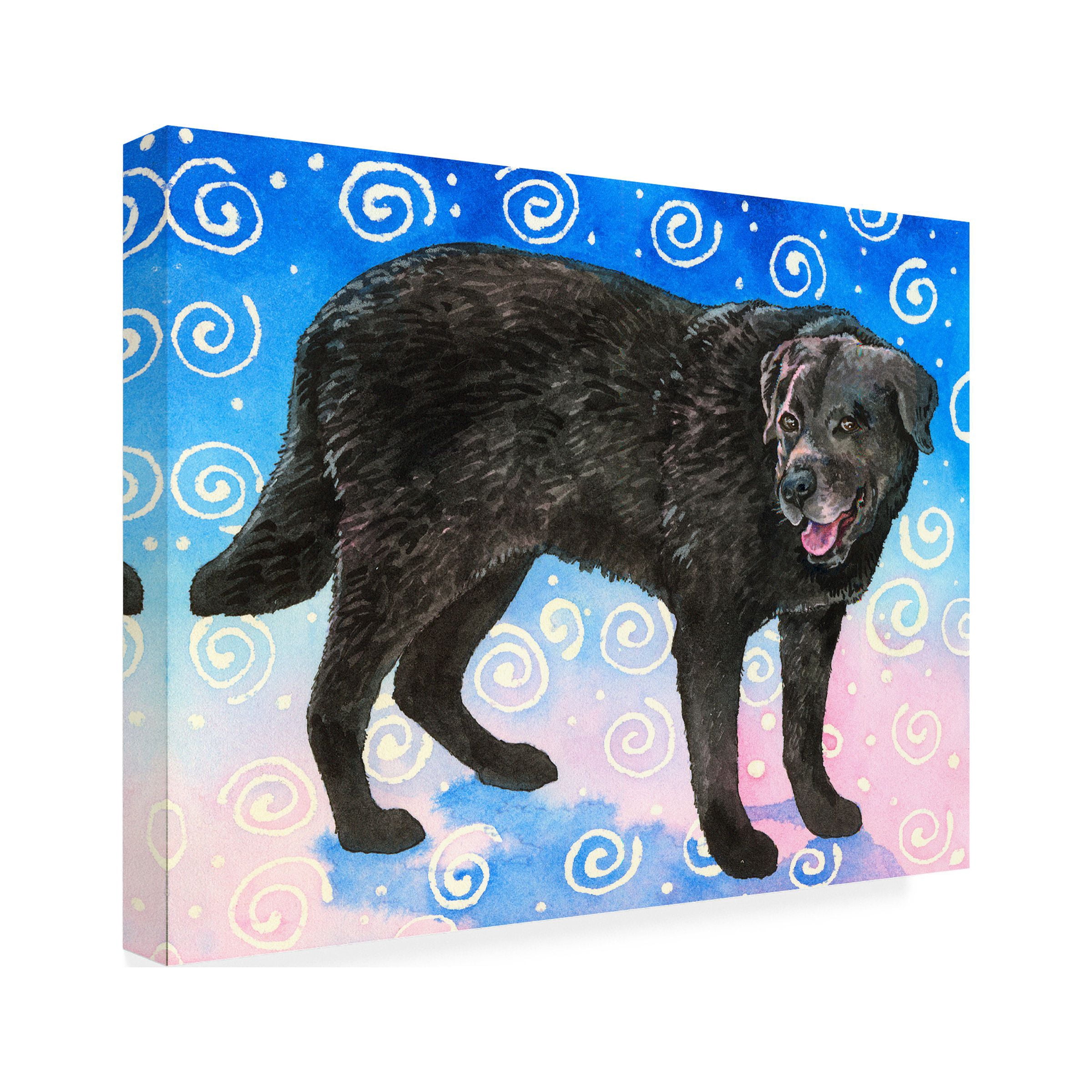 Wendy Edelson 'Pele Dog' Canvas Art