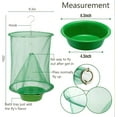 thumbnail image 4 of Ranch Fly Trap, Ranch Green Cage Outdoors, Reusable,Hanging,8 Pack, 4 of 8