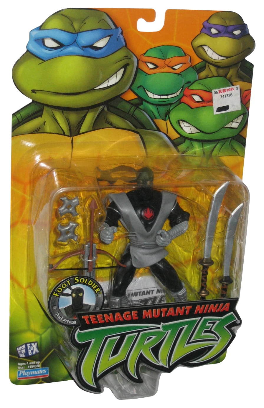 Teenage Mutant Ninja Turtles (2002) TMNT Foot Soldier Action Figure ...