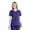 AFRICAN VIOLET, variant on Urbane Ultimate Women's Chelsea 2-Way Stretch Four Pocket V-Neck Scrub Top, Style 9063