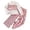 BM Pink, variant on Girls Autumn Two Piece Set - Plaid Long Sleeve Top with Ruffle Trim and Wide Leg Pants, Loose Fit,Size:7-8 Years