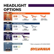 Sylvania 9005 XtraVision Halogen Headlight Bulb, 2 Pack, Compatible with Multiple Cars