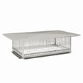 thumbnail image 5 of Dextrus 17" x 29" Fireplace Chimney Cap, Outdoor Chimney Cover, 304 Stainless Steel, with Flexible Metal Strips, Bolts & Gloves Included, 5 of 10