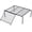 Large, variant on Turtle Basking Platform with Suction Cups, 23x32x11 cm for Aquarium Tank
