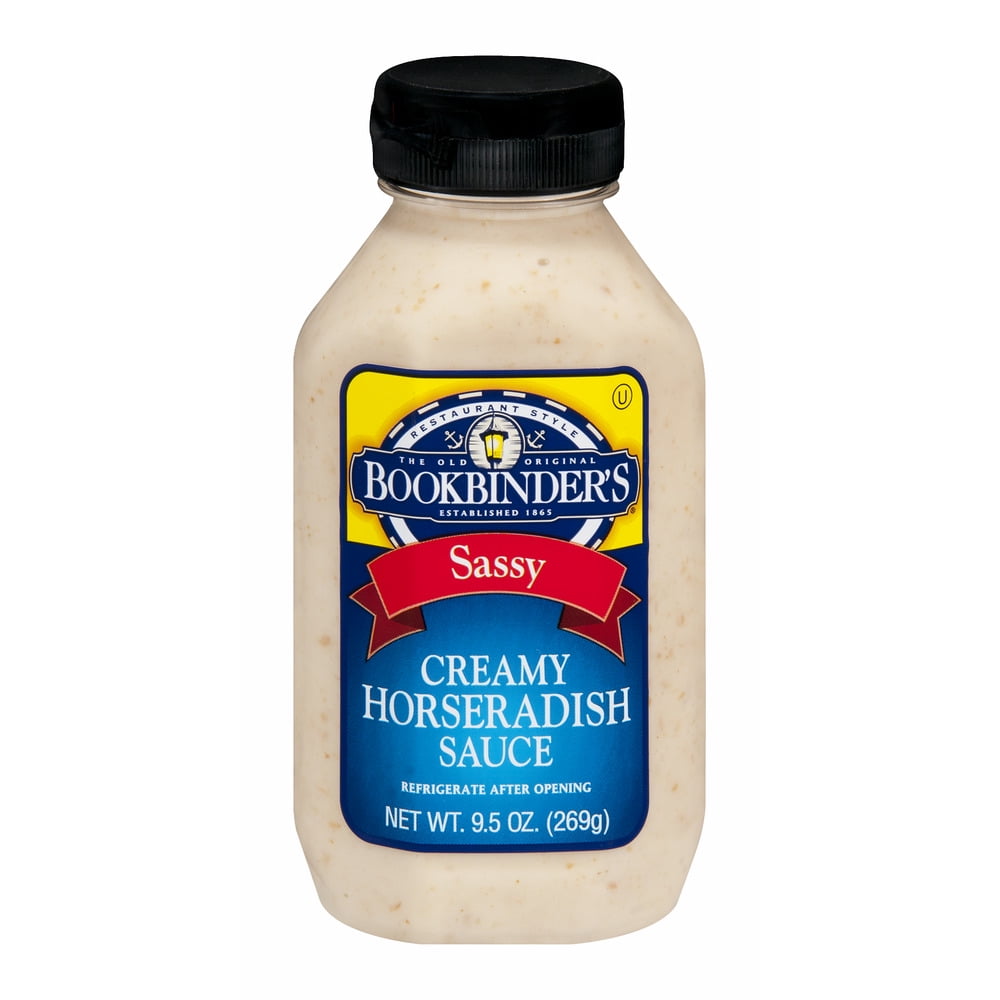 Bookbinder's Creamy Horseradish Sauce, 9.5 OZ by Bookbinder's Food Products