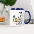 thumbnail image 3 of CafePress - IG Lover Mugs - 11 oz Ceramic Mug - Novelty Coffee Tea Cup, 3 of 4