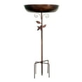 thumbnail image 2 of Bird Feeder Kadlawus Under $5 ! Robust Iron Bird Bath with Leaf Decor Adjustable Pole for Outdoor Use Weather Resistant Design for Garden Patio Setting, 2 of 7