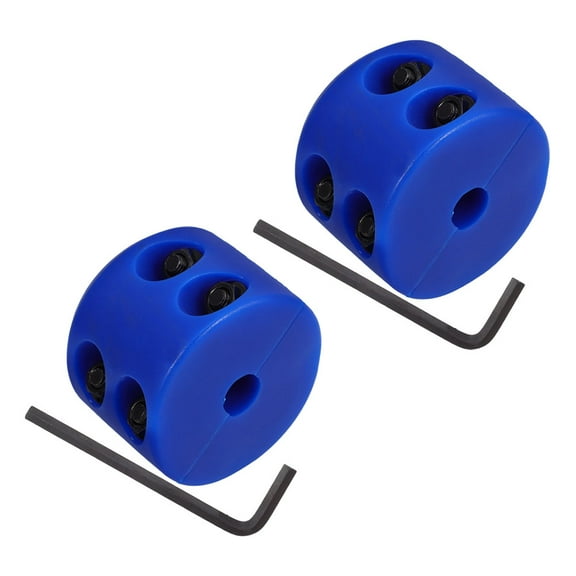 WRISTBIQUE ATV Winch Hook Stop for Industrial Blue Rubber 2Pcs