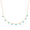 Blue, variant on Tinker Bell 18K Gold Plated Necklace Pink for Women