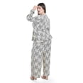 thumbnail image 3 of Conjunto estampado Roman Fashion /Curvy, 4348 (Hueso-Negro) beige 38, 3 of 7
