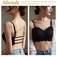 thumbnail image 6 of 1 bag 54.6 Yards Black Elastic Strap 0.19" Width Frosted Elastic Band TPU High Flexibility Elastic Band Elastic Shoulder Strap Bra Tape for DIY Shoulder Bra Clothes Sewing Project, 6 of 8