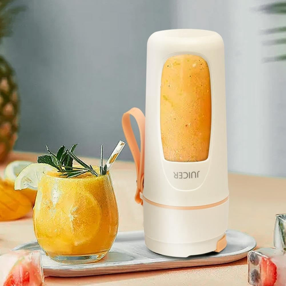 Electric Citrus Juicer, Mini Portable Cordless Juicer With Type-c Rechargeable,Multipurpose Personal Size Blenders for Smoothies,Juicing,11.49 Fl.oz,Easy Travel Friendly Kitchen Appliance