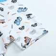 thumbnail image 4 of MYGBCPJS Baby Double Zipper Romper Infant Short Sleeve Playsuit Toddler 1 Piece PJS Sleep N Play, 4 of 6