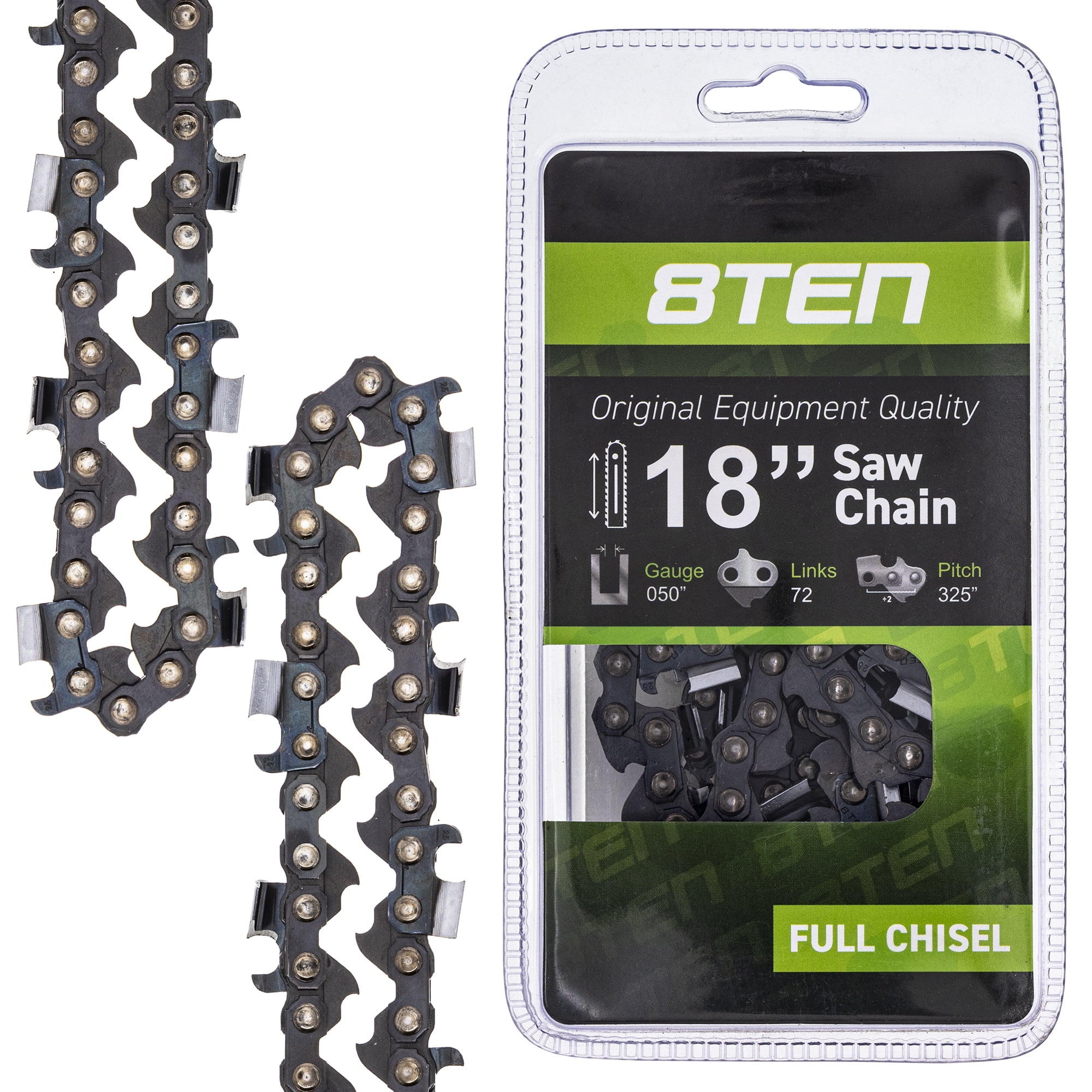 8TEN Chainsaw Chain 18 inch .325 Pitch for Husqvarna 345 350 340
