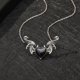 thumbnail image 4 of [Yuexinghui] Propiedad Intelectual Sin Tratar 1 Piezas Collar De Alas De Diablo Gótico Retro Punk Hip-hop Colgante En Forma De Corazón Collar De Gota De Aceite ANGGREK No, 4 of 7