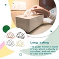 thumbnail image 2 of Soporte de papel de hierro Bewildely hogar comedor cocina dormitorio Oro, 2 of 6