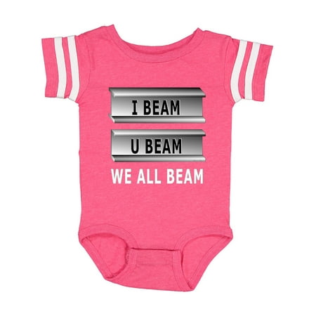

Inktastic I Beam U Beam Gift Baby Boy or Baby Girl Bodysuit